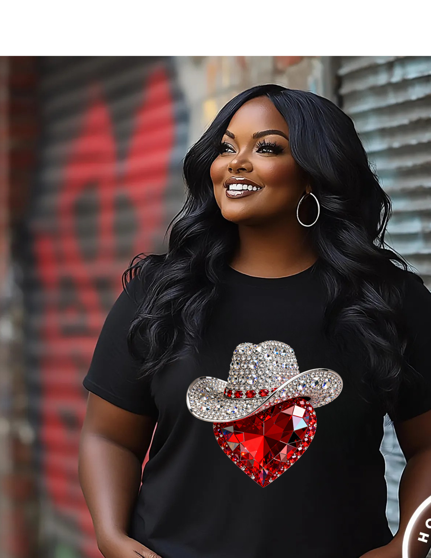 Valentine’s Day Rhinestone Illusion  Tshirts