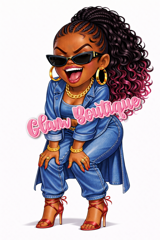 CHIBI Bratz Character  DTF Transfers