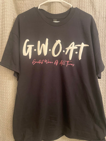 G.W.O.A.T ( Greatest Women Of All Times) Puff Iron Vinyl