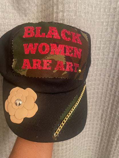 BLACK WOMEN ARE ART CAP