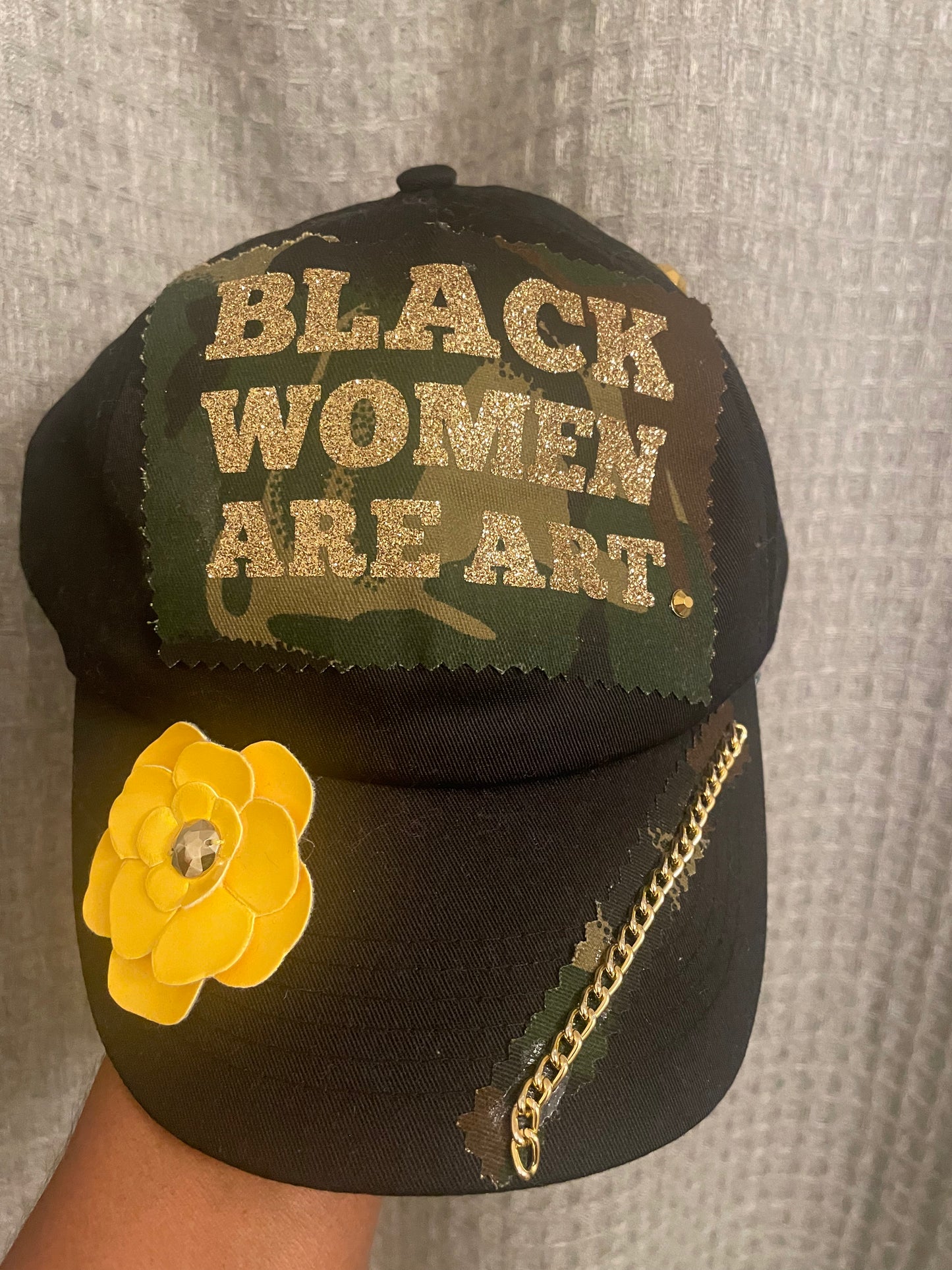 BLACK WOMEN ARE ART CAP