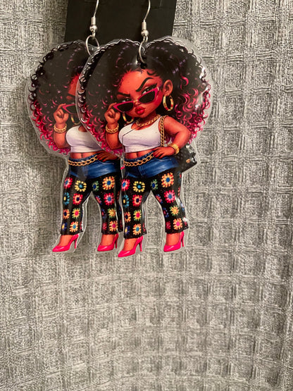 UNBOTHERED DIVA EARRINGS