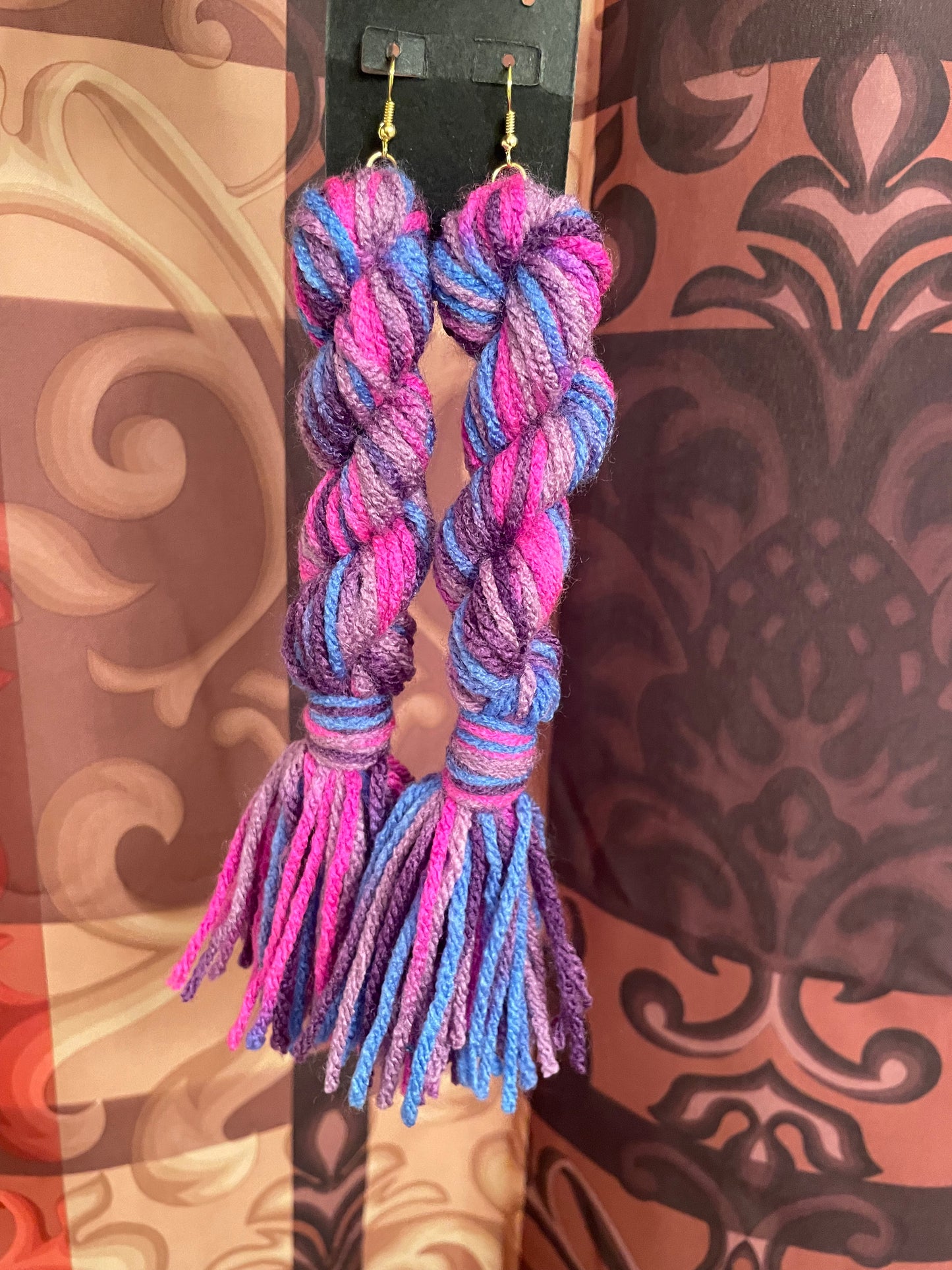 Twisted Braided Yarn Tassle- Click for more styles