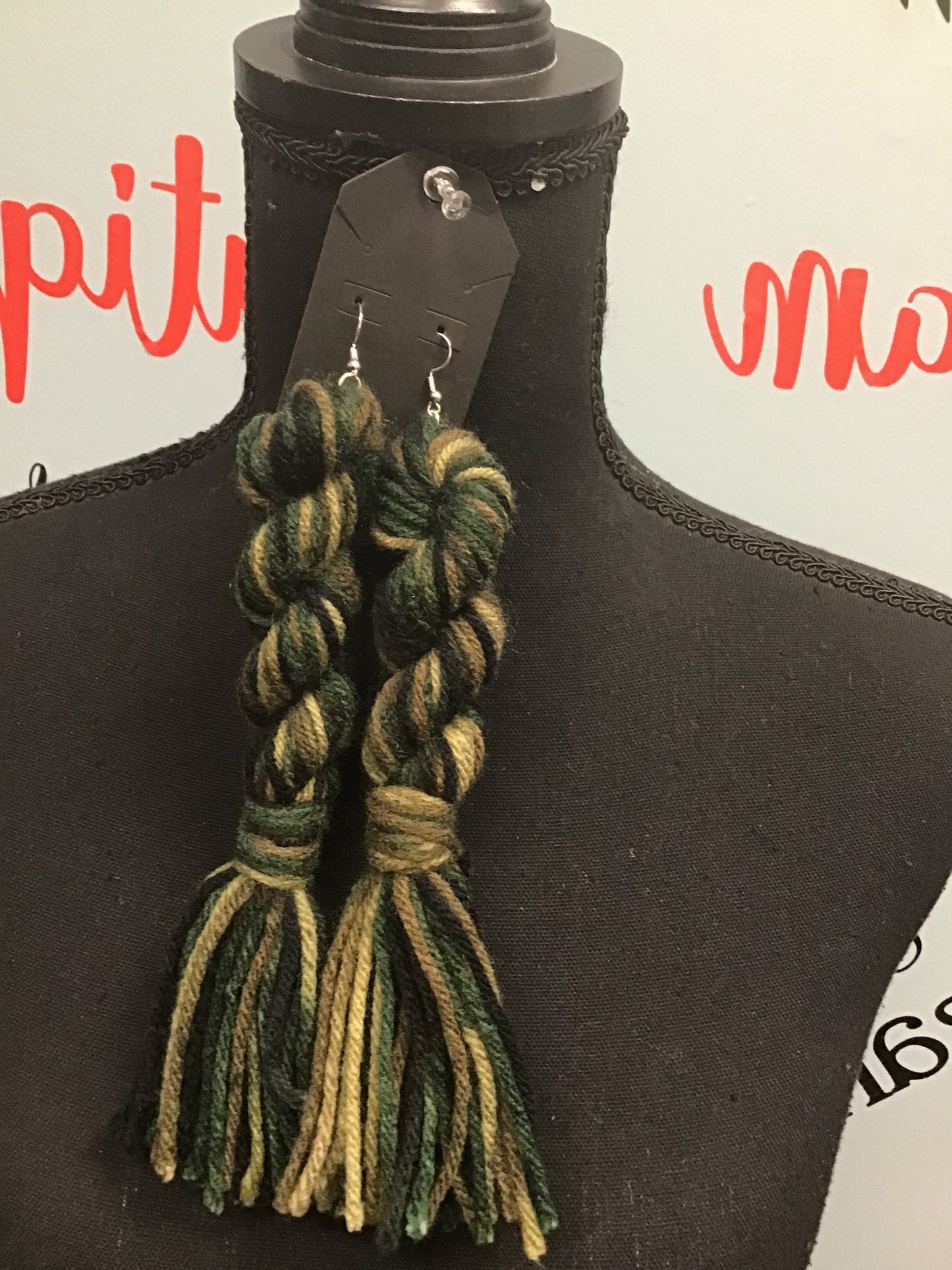 Twisted Braided Yarn Tassle- Click for more styles