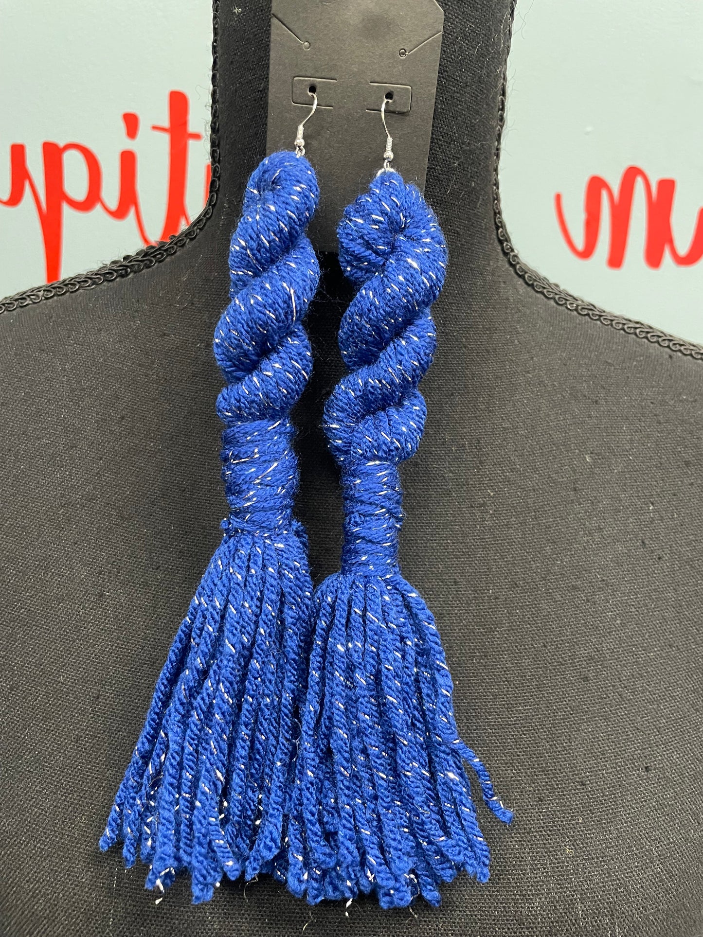 Twisted Braided Yarn Tassle- Click for more styles