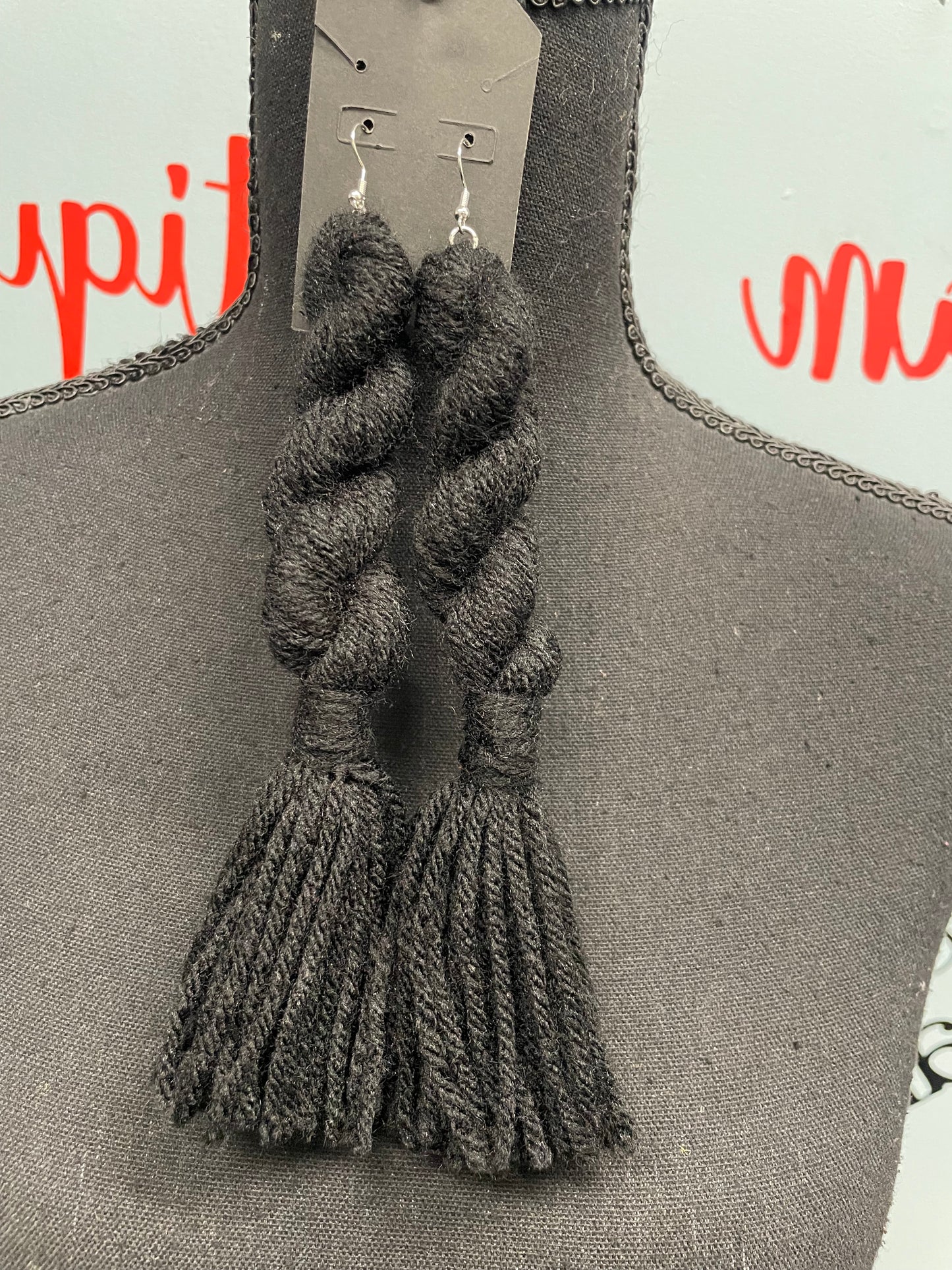 Twisted Braided Yarn Tassle- Click for more styles