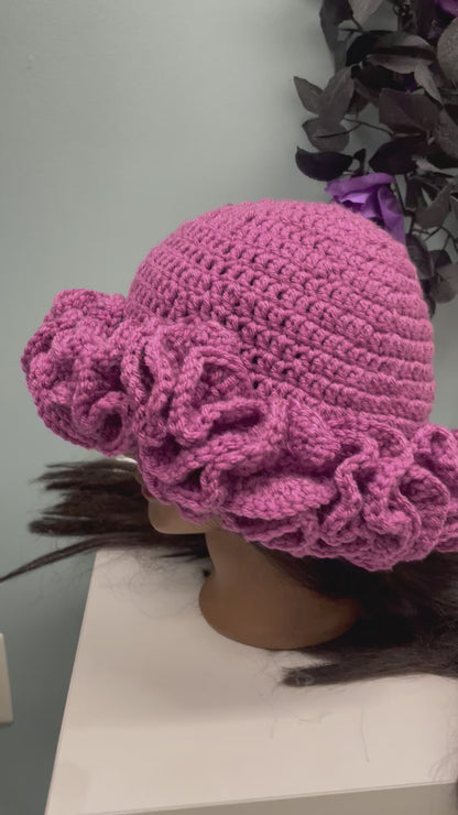 Elegant Ruffle Hat