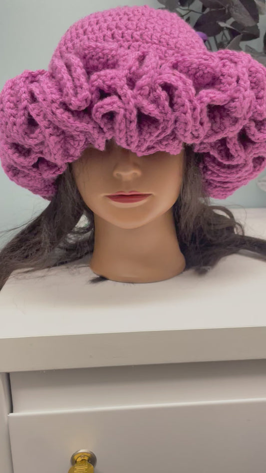 Elegant Ruffle Hat